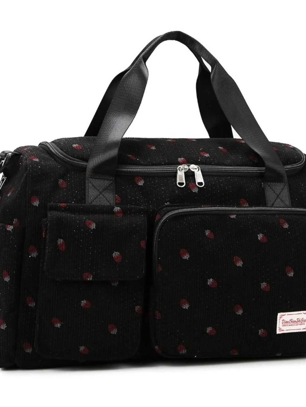Small Gym Bags for Women, Travel Duffle Bag with Shoes Compartment, 4 in 1 Carry